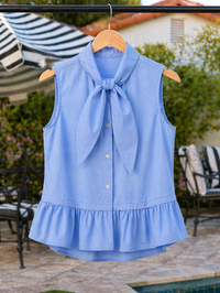 Charleston Tie Top