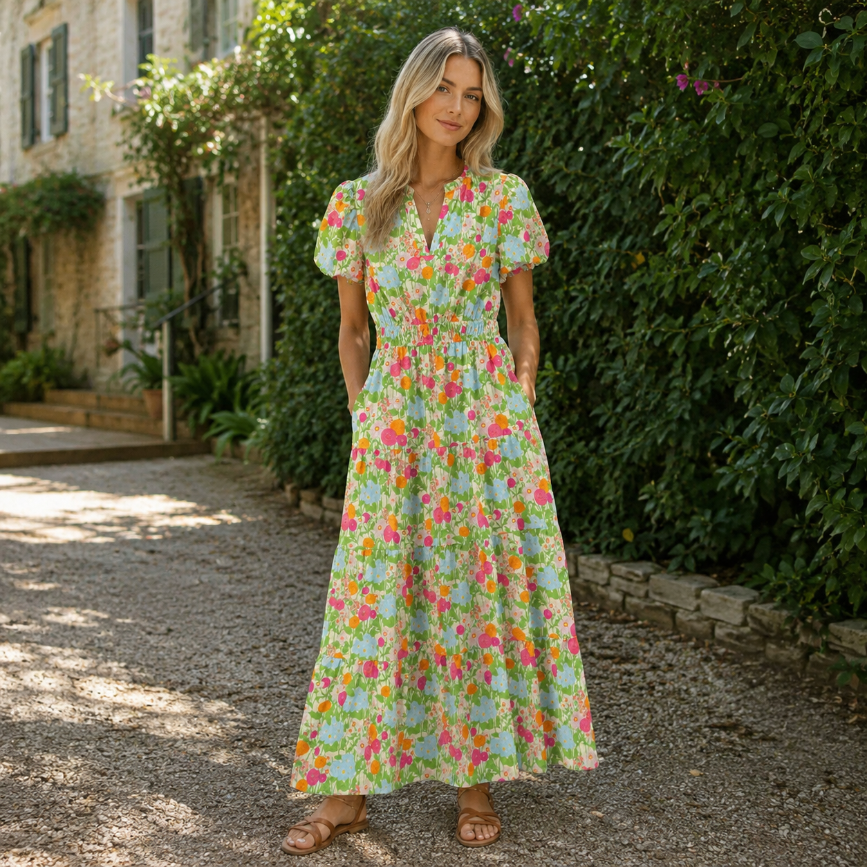 Wildflower Lane Maxi Dress