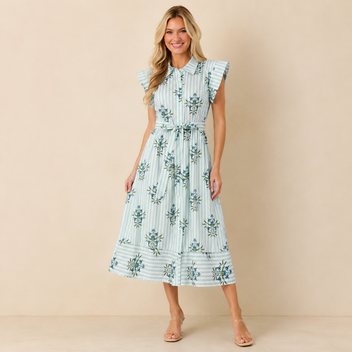 Blue Hydrangea Lane Dress