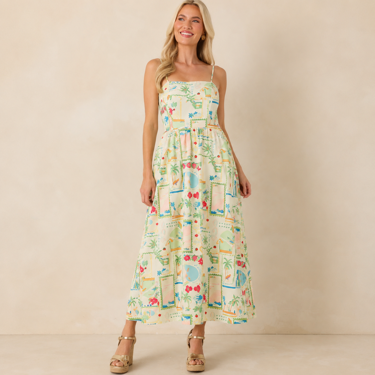 Postcard Maxi Dress