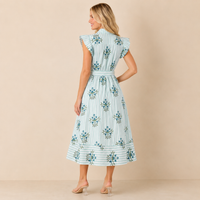 Blue Hydrangea Lane Dress