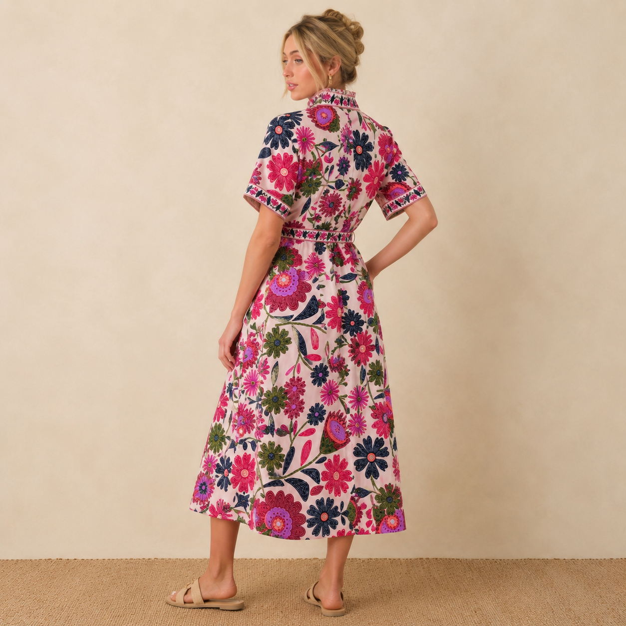 Palm Beach Petals Midi