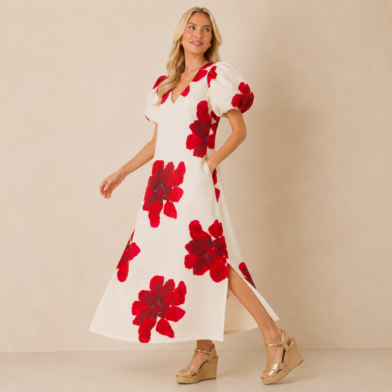 Scarlet Garden Maxi