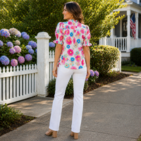 Palm Beach Petals Blouse