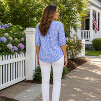 Wedgefield Toile Blouse