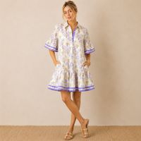 Wisteria Vale Day Dress