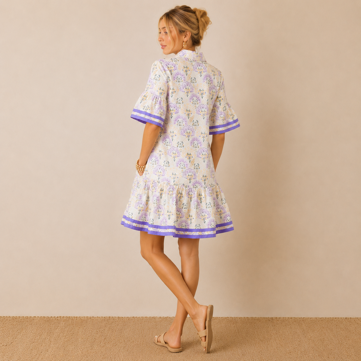 Wisteria Vale Day Dress