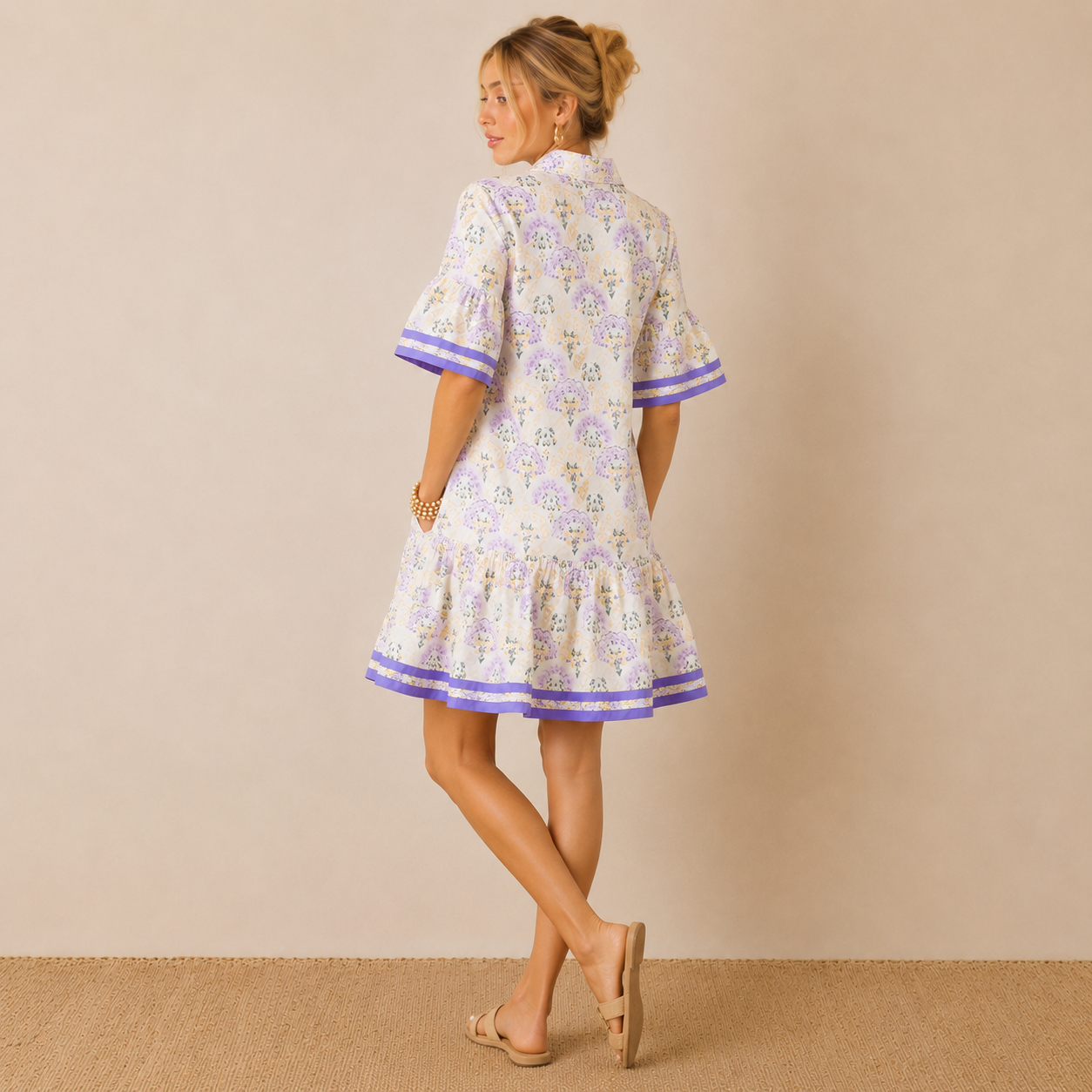 Wisteria Vale Day Dress