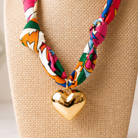 Sunkissed Society Scarf Necklace