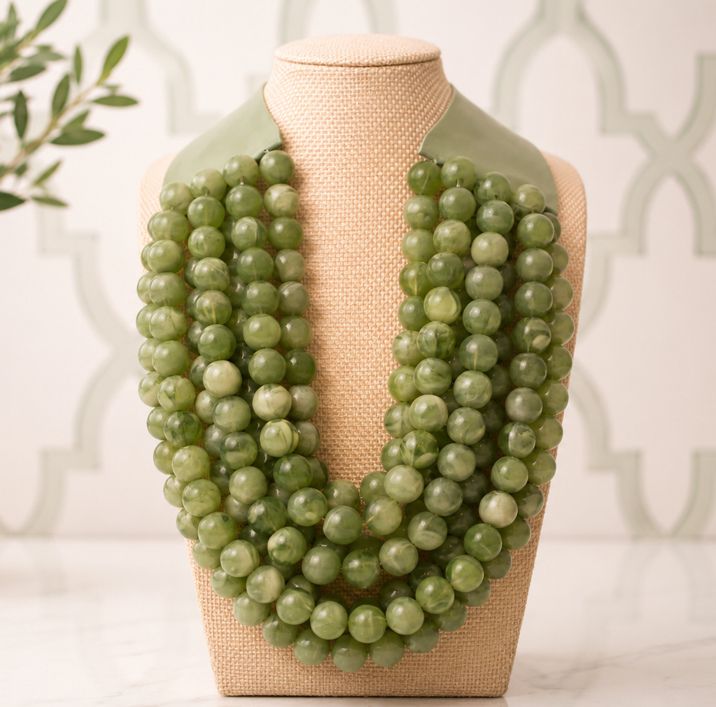 Magnolia Grove Statement Necklace