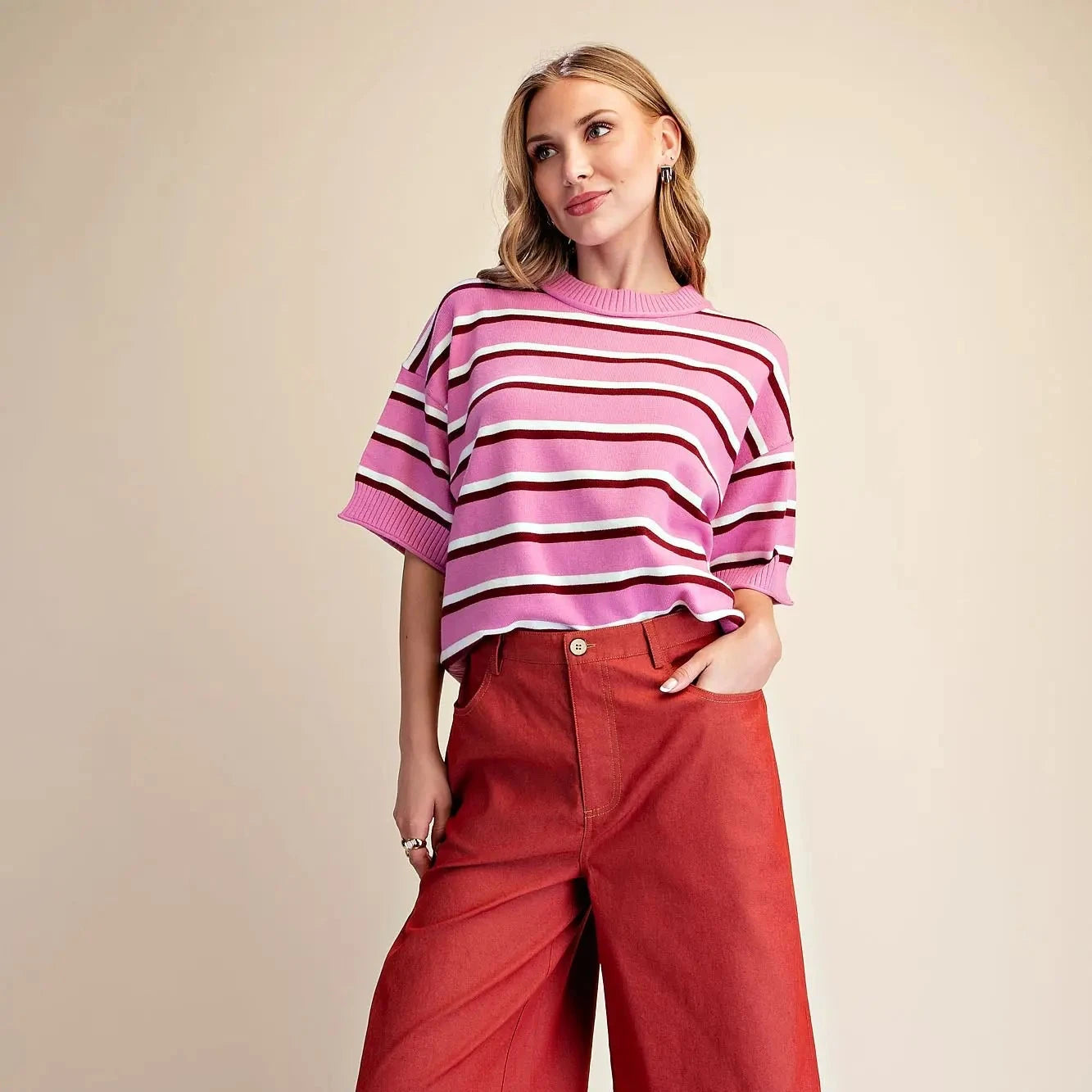 Sutton Stripe Sweater