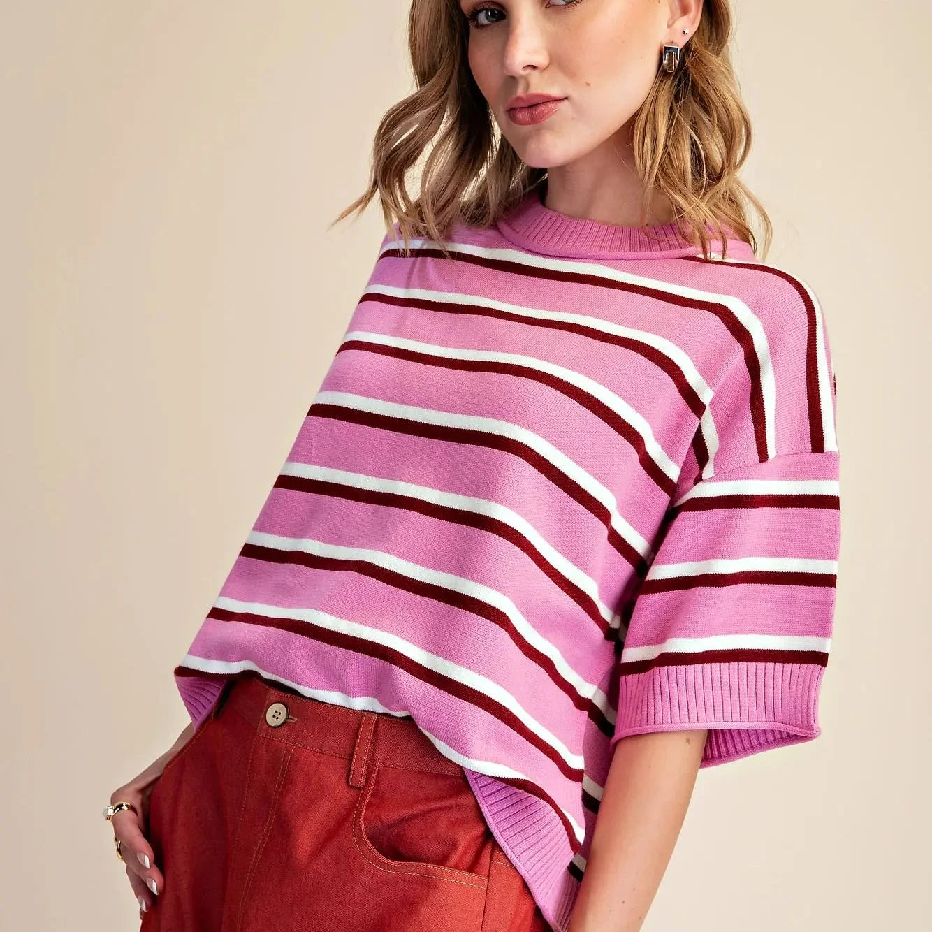 Sutton Stripe Sweater