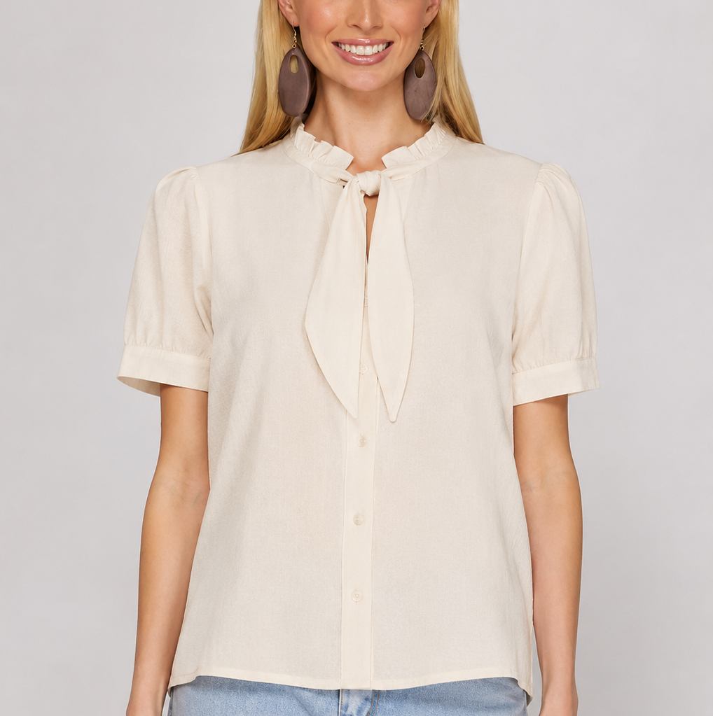 Caroline Tie Blouse